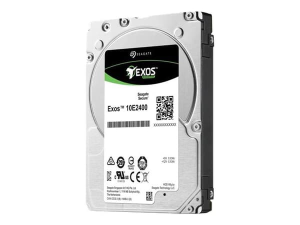 Seagate Exos 10E2400 ST600MM0009 - Hårddisk - 600 GB - intern - 2,5" SFF - SAS 12Gb/s - 10000 rpm - buffert: 128 MB