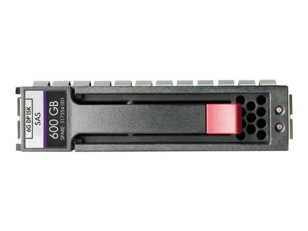 Hewlett Packard Enterprise 600GB, 6G, SAS, 15K rpm, LFF, 3.5-inch, 3.5", 600 GB, 15000 RPM [REFURBISHED]