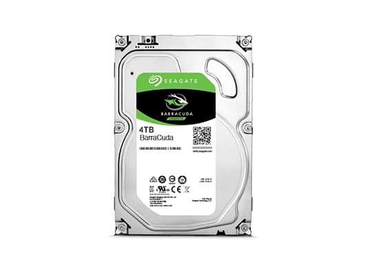 Seagate Guardian BarraCuda ST4000LM024 - Hårddisk - 4 TB - intern - 2,5" - SATA 6Gb/s - 5400 rpm - buffert: 128 MB
