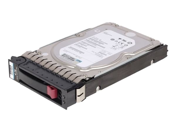 HPE Dual Port Midline - Kiintolevy - 4 TB - hot-swap - 3,5" LFF - SAS 6Gb/s - 7200 rpm - HP SmartDrive -kotelon kanssa