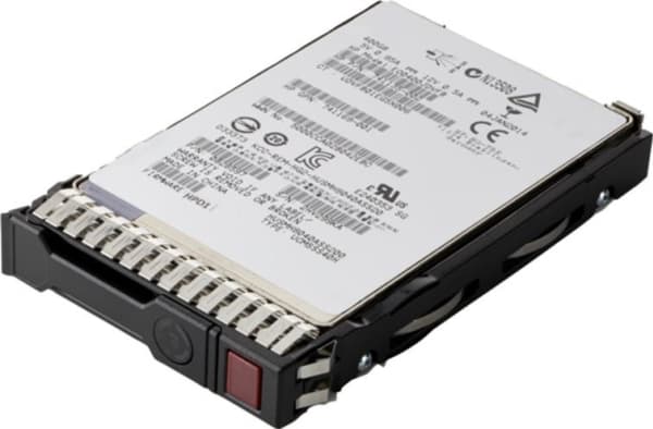 HPE - SSD - Read Intensive - 3.84 TB - hot-swap - 2.5" SFF - SATA 6Gb/s - med HPE Smart Carrier
