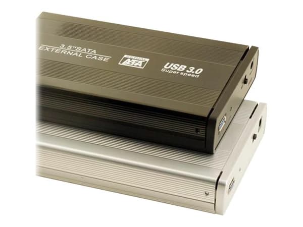 CoreParts - Harddisk - 1 TB - ekstern (stasjonær) - 3.5" - USB 3.0 - 7200 rpm