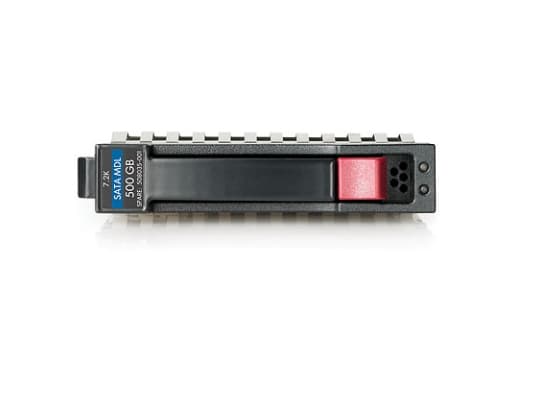HPE Midline - Harddisk - 500 GB - hot-swap - 2.5" SFF - SATA 3Gb/s - 7200 rpm
