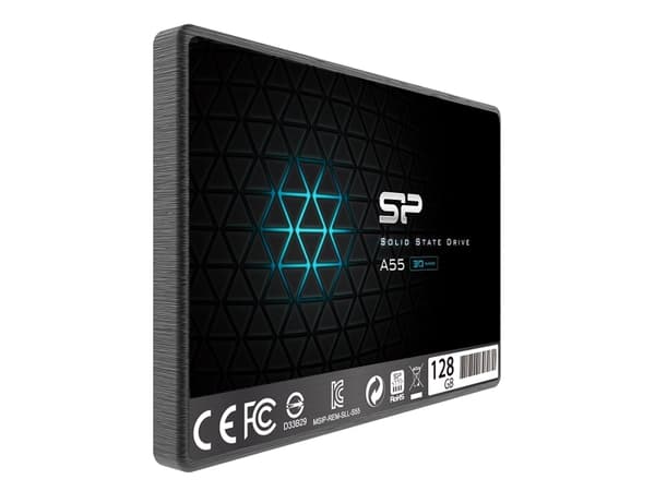 SILICON POWER A55 - SSD - 128 GB - inbyggd - 2.5" - SATA 6Gb/s