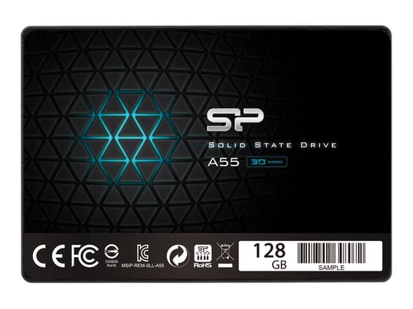 SILICON POWER A55 - SSD - 128 GB - inbyggd - 2.5" - SATA 6Gb/s