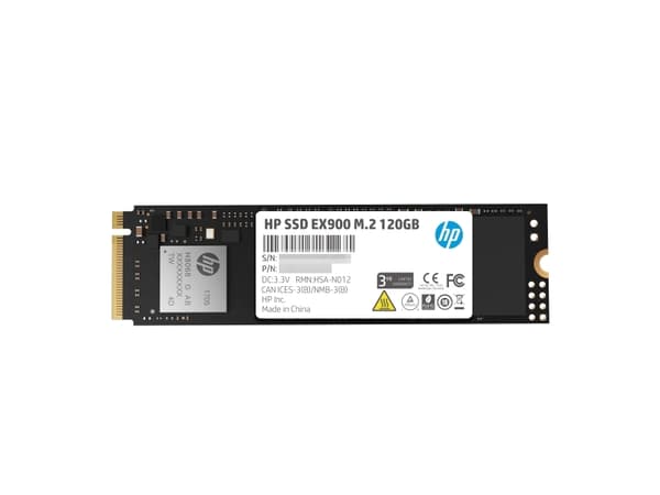 HP EX900 M.2 120 GB PCI Express 3.0 3D TLC NAND NVMe