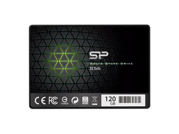 Silicon Power Slim S56, 120 GB, 2.5", 560 MB/s, 6 Gbit/s