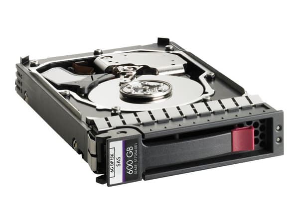 HPE Dual Port Enterprise - Hårddisk - 450 GB - hot-swap - 3,5" - SAS 6Gb/s - 15000 rpm