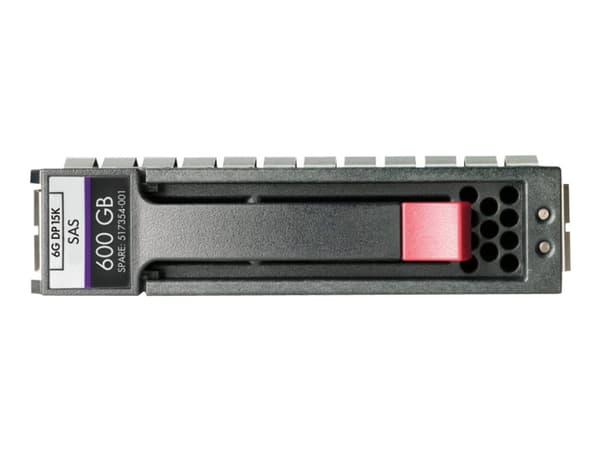 HPE Dual Port Enterprise - Hårddisk - 450 GB - hot-swap - 3,5" - SAS 6Gb/s - 15000 rpm