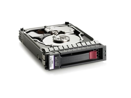 HPE Dual Port Enterprise - Hårddisk - 450 GB - hot-swap - 3,5" - SAS 6Gb/s - 15000 rpm