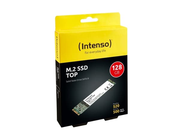 Intenso TOP - SSD - 128 GB - inbyggd - M.2 2280 - SATA 6Gb/s