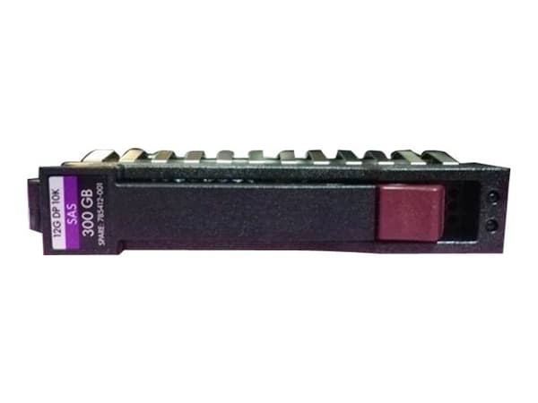 HPE Dual Port Enterprise - Kiintolevy - 300 Gt - hot-swap - 2,5" SFF - SAS 12Gb/s - 10000 rpm - med HPE SmartDrive -kantaja