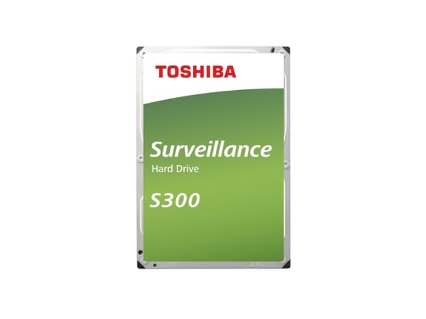 Toshiba S300 Surveillance - Hårddisk - 10 TB - intern - 3,5" - SATA 6Gb/s - 7200 rpm - buffert: 256 MB
