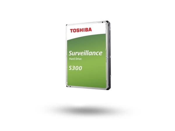 Toshiba S300 Surveillance - Hårddisk - 10 TB - intern - 3,5" - SATA 6Gb/s - 7200 rpm - buffert: 256 MB