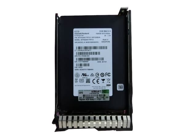 HPE Mixed Use - SSD - 1.92 TB - 2.5" SFF - SATA 6Gb/s - med HPE Smart Carrier