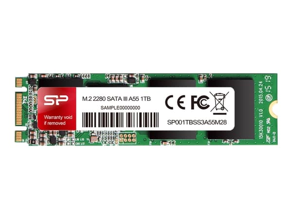 SILICON POWER A55 - SSD - 1 TB - intern - M.2 2280 - SATA 6Gb/s