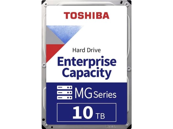 Toshiba Enterprise Capacity MG06ACAxxxx -sarja MG06ACA10TE - Kiintolevy - 10 TB - sisäinen - 3,5" - SATA 6Gb/s - 7200 rpm - puskuri: 256 MB