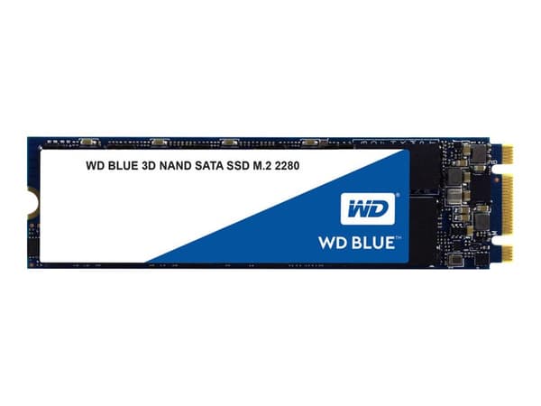WD Blue 3D NAND SATA SSD WDS100T2B0B - SSD - 1 TB - intern - M.2 2280 - SATA 6Gb/s