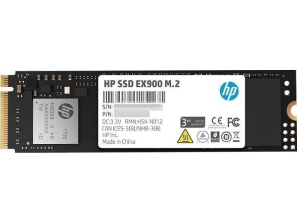 HP EX900 - SSD - 250 GB - inbyggd - M.2 2280 - PCIe 3.0 x4 (NVMe)