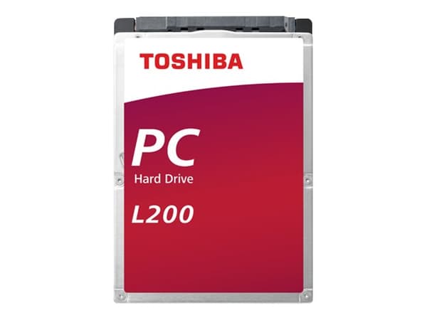 Toshiba L200 kannettava tietokone - Kiintolevy - 2 TB - sisäinen - 2,5" - SATA 6Gb/s - 5400 rpm - puskuri: 128 MB