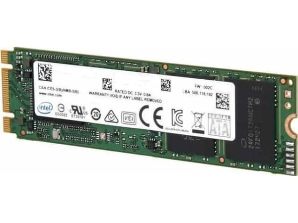 Intel Solid-State Drive D3-S4510 Series - SSD - kryptert - 480 GB - intern - M.2 2280 - SATA 6Gb/s - 256-bit AES