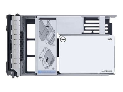 Dell - Kundsats - SSD - 480 GB - hot-swap - 2.5" (i 3,5-tums hållare) - SATA 6Gb/s - för PowerEdge T330 (3.5"), T430 (3.5"), T630 (3.5")
