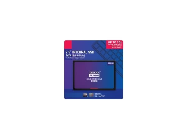 SSD GoodRam CX400 512 GB 2.5 '' SATA III (SSDPR-CX400-512)
