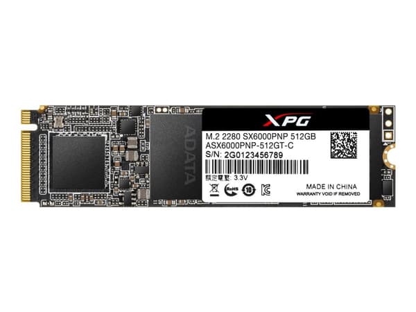 ADATA XPG SX6000 Pro - SSD - 1 TB - inbyggd - M.2 2280 - PCIe 3.0 x4 (NVMe)