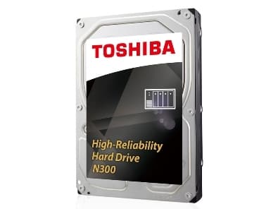 Toshiba N300 NAS - Hårddisk - 4 TB - intern - 3,5" - SATA 6Gb/s - 7200 rpm - buffert: 128 MB