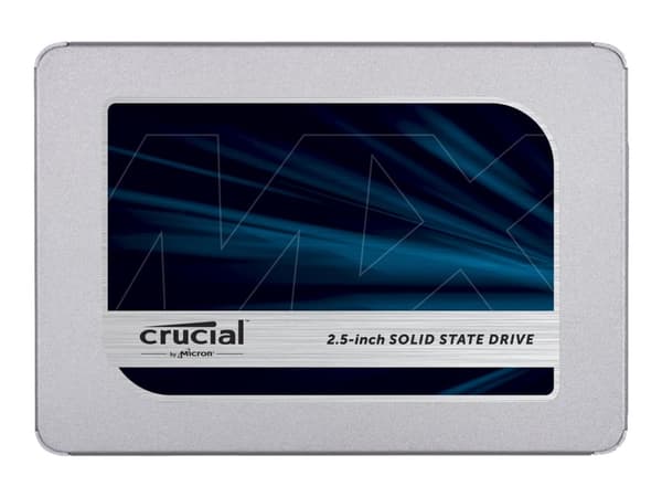 Crucial MX500 - SSD - kryptert - 2 TB - intern - 2.5" - SATA 6Gb/s - 256-bit AES - TCG Opal Encryption 2.0