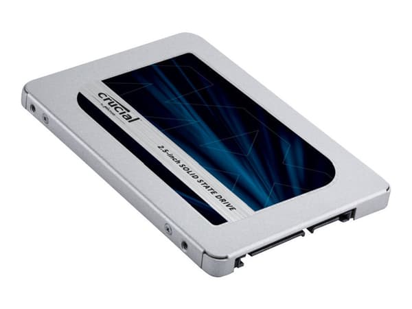 Crucial MX500 - SSD - kryptert - 2 TB - intern - 2.5" - SATA 6Gb/s - 256-bit AES - TCG Opal Encryption 2.0