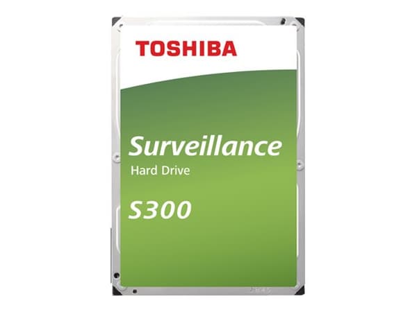 Toshiba S300 Surveillance - Harddisk - 4 TB - intern - 3.5" - SATA 6Gb/s - 5400 rpm - buffer: 128 MB