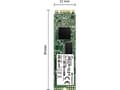 Miniatyrbild 4 av 5: Transcend MTS830S - SSD - 128 GB - inbyggd - M.2 2280 - SATA 6Gb/s