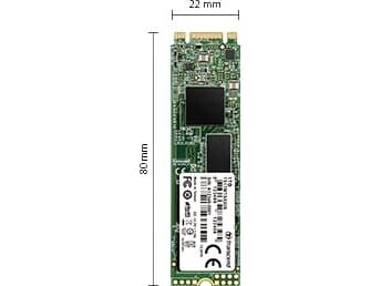 Transcend MTS830S - SSD - 128 GB - inbyggd - M.2 2280 - SATA 6Gb/s