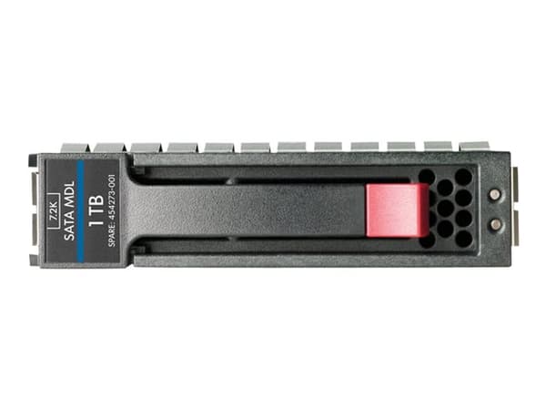 HPE Midline - Kiintolevy - 2 TB - hot-swap - 3,5" LFF - SATA 6Gb/s - 7200 kierrosta minuutissa - HP SmartDrive -laukun kanssa