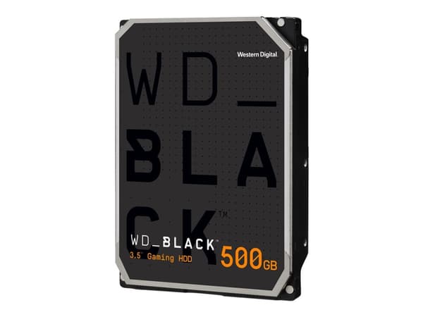 WD Black Performance Hard Drive WD5003AZEX - Hårddisk - 500 GB - intern - 3,5" - SATA 6Gb/s - 7200 rpm - buffert: 64 MB