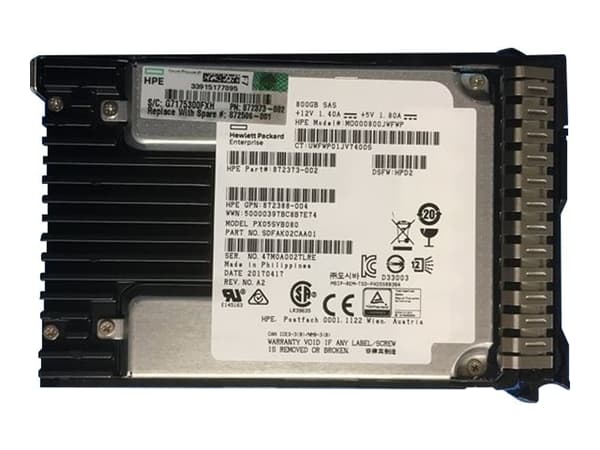 SSD 800GB 12G SFF SAS MU SC