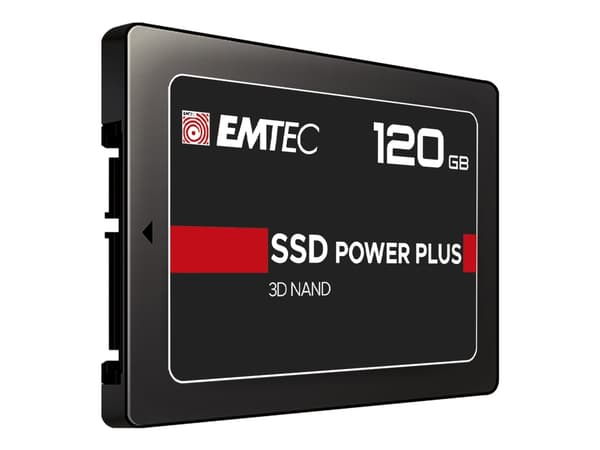 EMTEC X150 Power Plus 3D NAND - SSD - 120 GB - inbyggd - 2.5" - SATA 6Gb/s