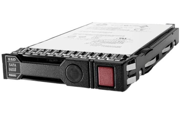 HPE Mixed Use - SSD - 960 GB - inbyggd - 2.5" SFF - SATA 6Gb/s - med HPE Smart Carrier