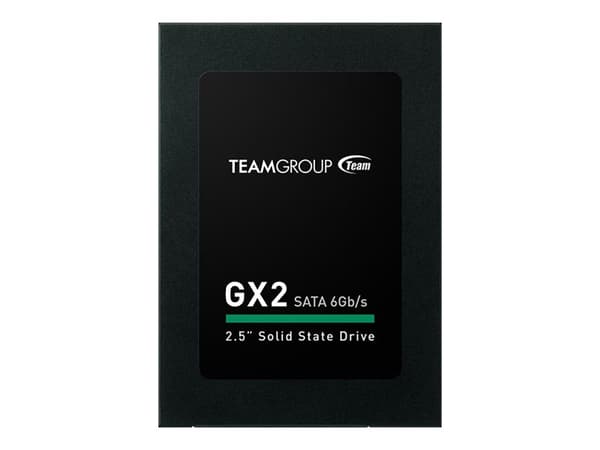 Team Group GX2 - SSD - 256 GB - inbyggd - 2.5" - SATA 6Gb/s - svart
