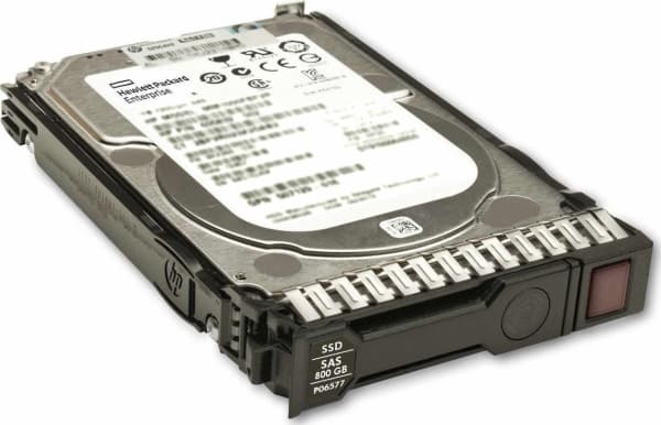 HPE Mixed Use - SSD - 800 GB - hot-swap - 2.5" SFF - SAS 12Gb/s - med HPE Smart Carrier
