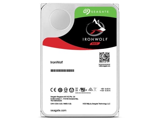 Seagate IronWolf ST16000VN001 - Harddisk - 16 TB - intern - 3,5" - SATA 6Gb/s - 7200 rpm - buffer: 256 MB