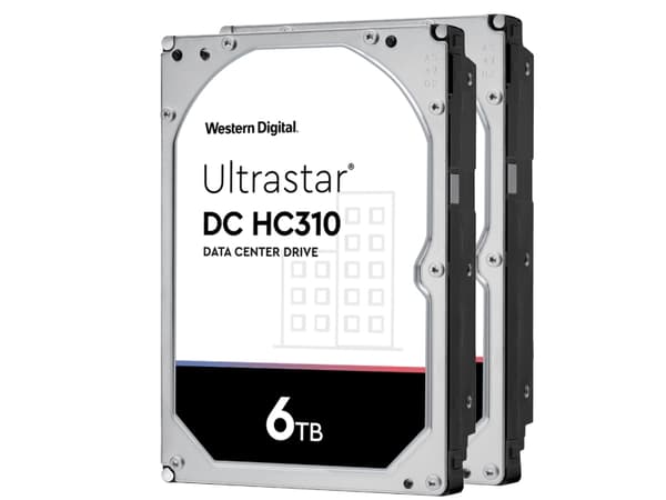 Western Digital Ultrastar DC HC310, 6 TB, 7200 RPM, 256 MB, 3.5", Serial ATA III