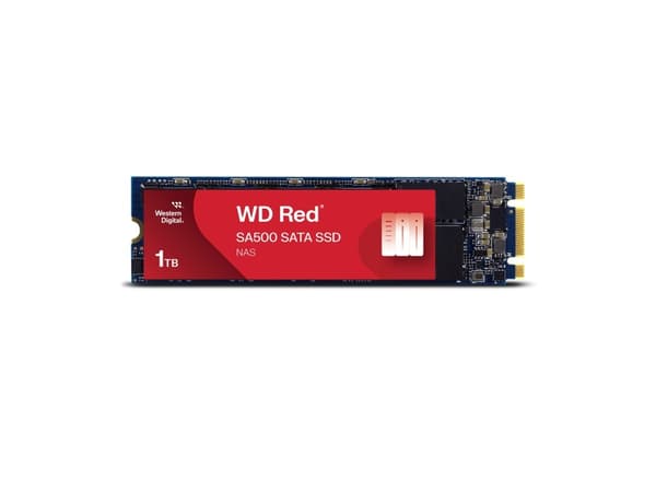 WD Red SA500 WDS100T1R0B - SSD - 1 TB - inbyggd - M.2 2280 - SATA 6Gb/s