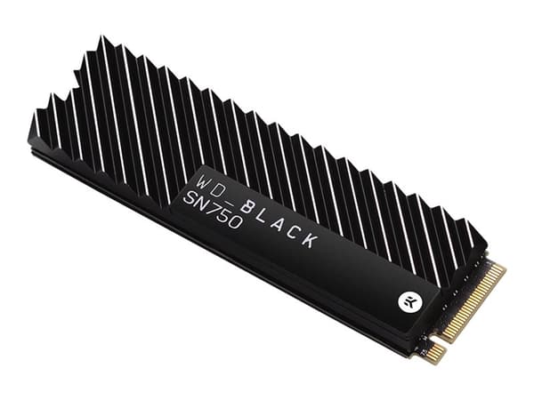 WD Black SN750 NVMe SSD WDBGMP0020BNC - SSD - 2 TB - intern - M.2 2280 - PCIe 3.0 x4 (NVMe) - integrert kjøle