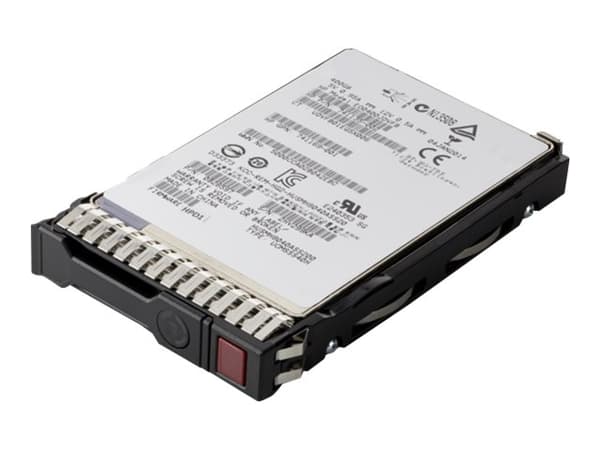 HPE - SSD - Read Intensive - 3.84 TB - hot-swap - 2.5" SFF - SAS 12Gb/s - med HPE Smart Carrier
