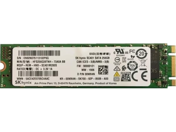 Dell - SSD - 256 GB - inbyggd - SATA 6Gb/s