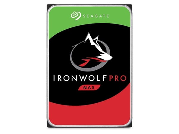 Seagate IronWolf Pro ST4000NE001 - Harddisk - 4 TB - intern - 3.5" - SATA 6Gb/s - 7200 rpm - buffer: 256 MB - med 2-års Rescue Data Recovery Service