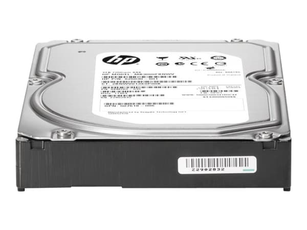HP 2TB 6G SATA 7.2K rpm LFF (3.5-inch) Non-hot plug Midline 1yr Warranty Hard Drive, 3.5", 2000 GB, 7200 RPM