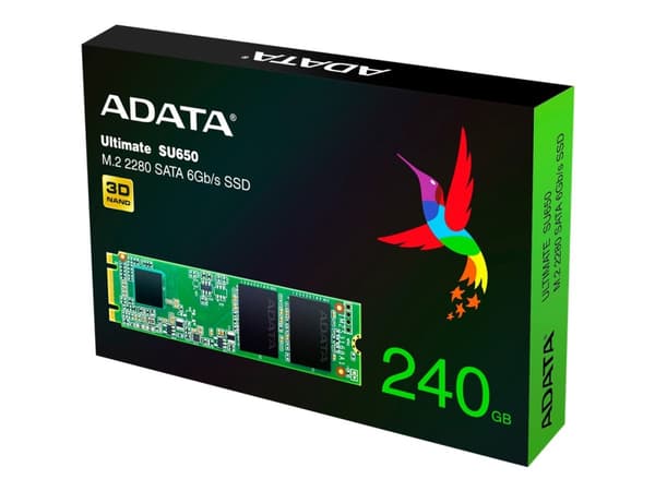 ADATA Ultimate SU650 - SSD - 240 GB - intern - M.2 2280 - SATA 6Gb/s